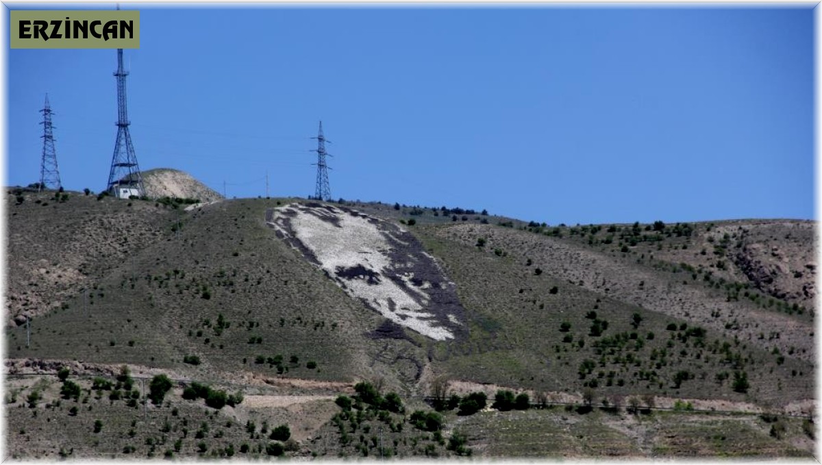 600 ton taşla yapılan Atatürk portresi uzaydan görülebiliyor