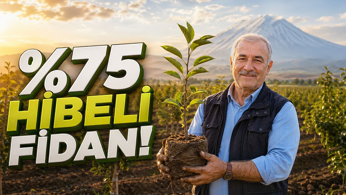 Ağrı'da Yüzde 75 Hibeli Meyve Fidanı Desteği Başvuruları 27 Nisan'da Başlıyor