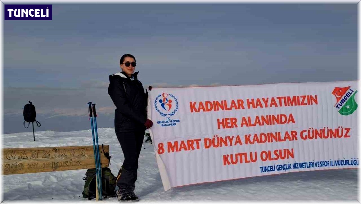 8 Mart için Ergan Dağı'na tırmanış gerçekleştirildi