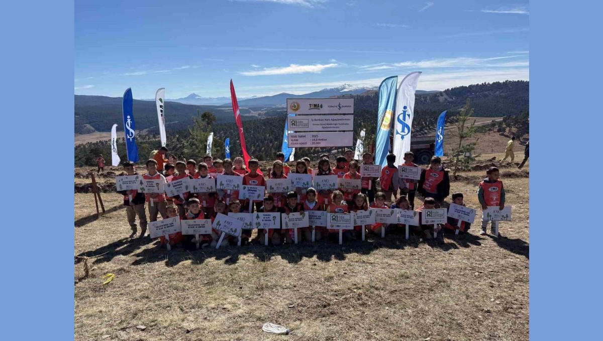 '81 İlde 81 Orman' projesi Kars ile devam ediyor