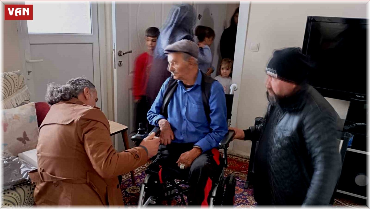 85 yaşındaki Enver Dede artık istediği gibi gezebilecek