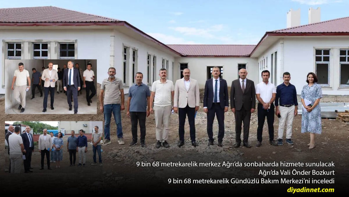 9 bin 68 metrekarelik merkez Ağrı'da sonbaharda hizmete sunulacak