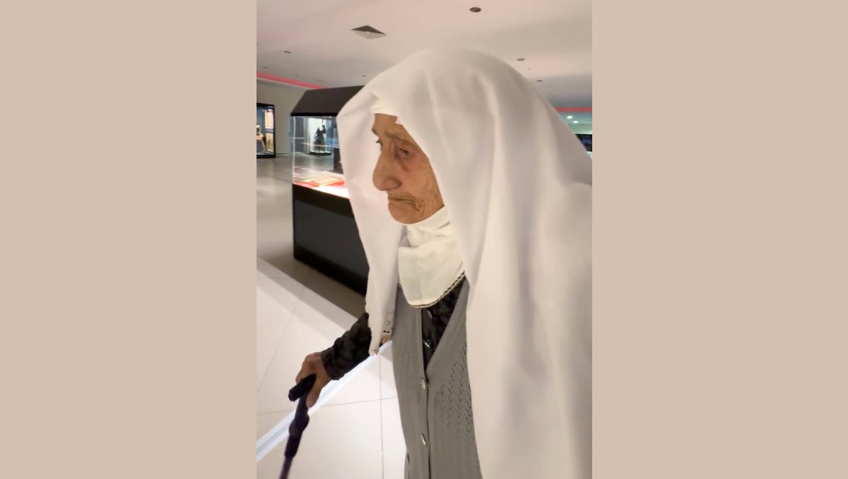 92 yaşındaki Erzurumlu Nine'de duygulandıran sözler