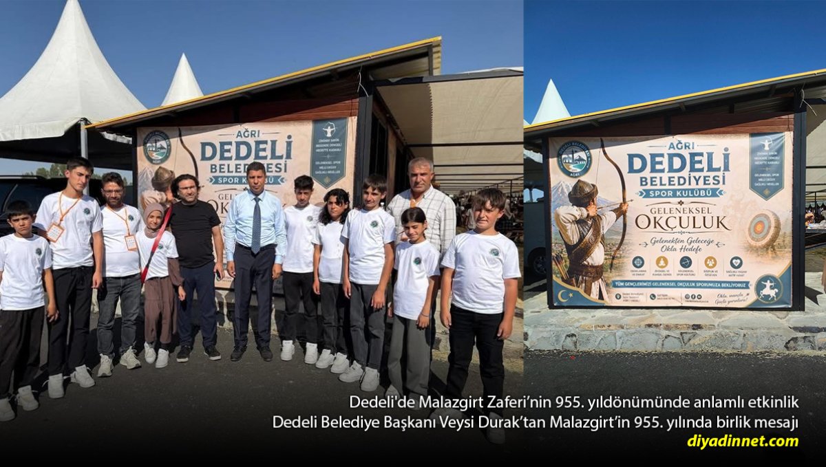 955. Yıl Coşkusu Dedeli'de Ata Sporuyla Yaşandı: Okçuluk Standı İlgi Odağı Oldu