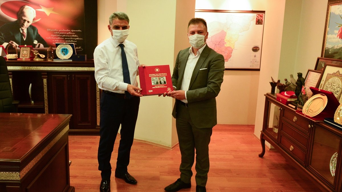 AA Erzurum Bölge Müdürü Bekar'dan Tunceli Valisi Özkan'a ziyaret