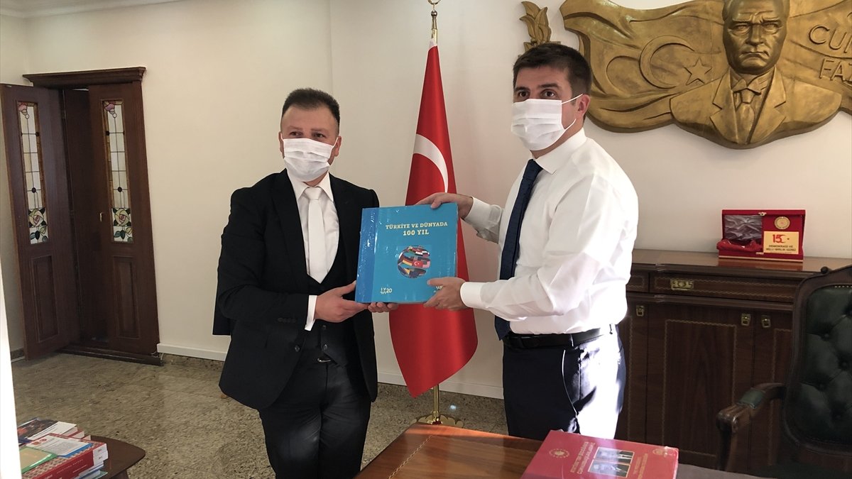 AA Erzurum Bölge Müdürü Tuncay Bekar'dan Iğdır protokolüne ziyaret