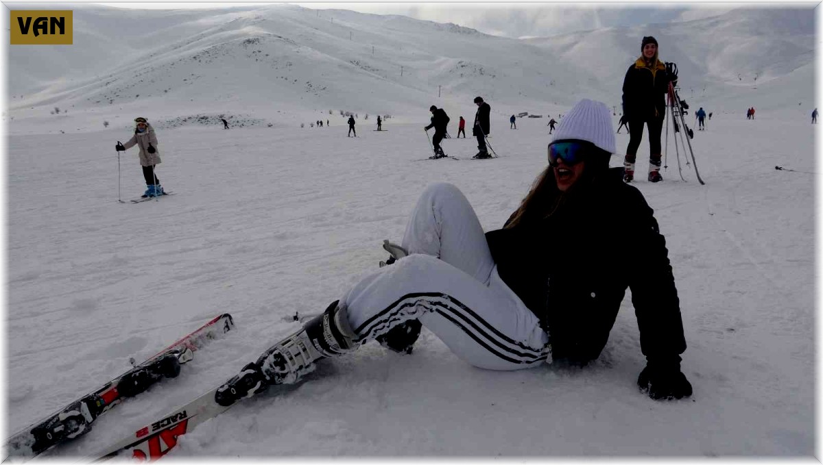 Abalı Kayak Merkezine yoğun ilgi