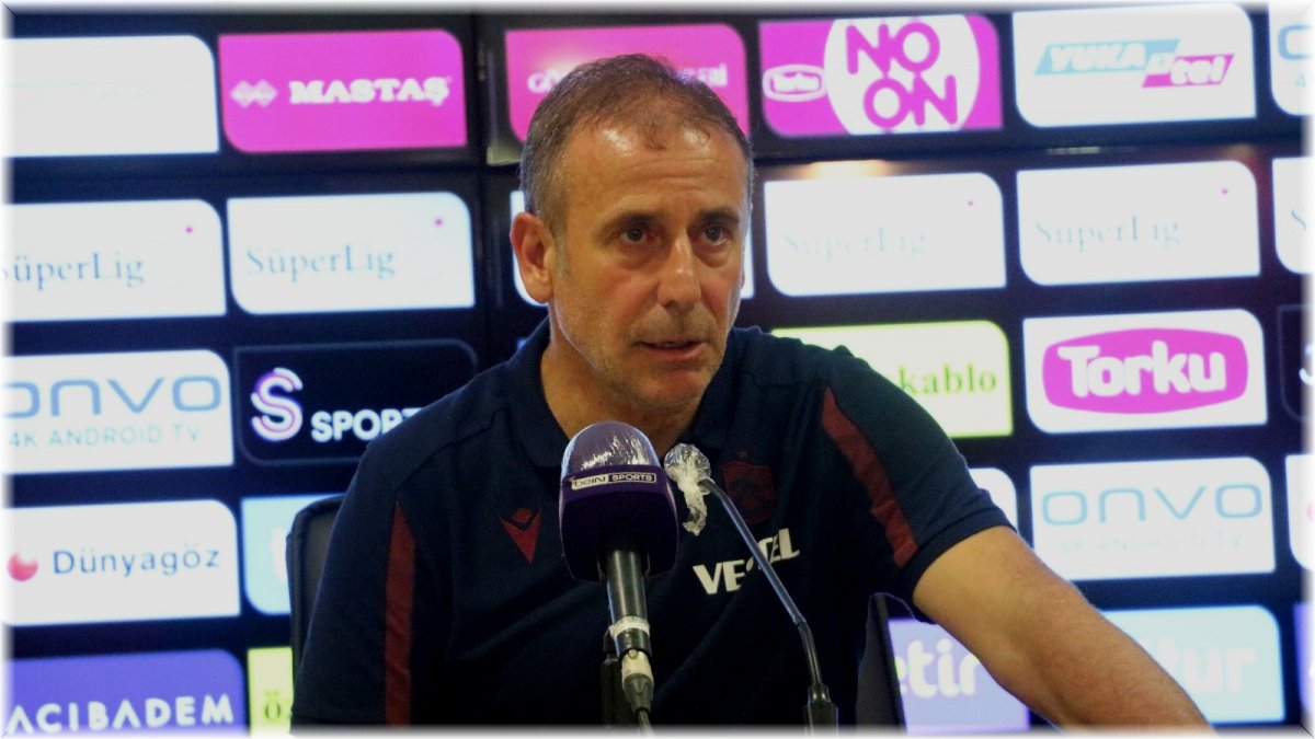 Abdullah Avcı: “Hücumda ne kadar iştahlıysak, savunmada da olmalıyız"