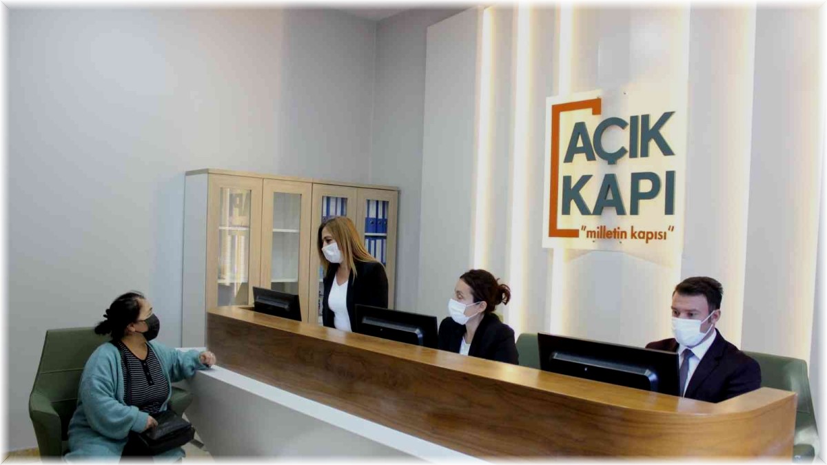 Açık Kapı Şube Müdürlüğüne 2021 yılı içerisinde bin 984 başvuru yapıldı