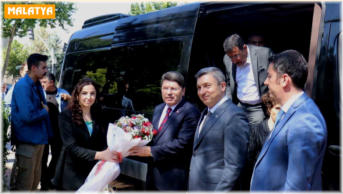 Adalet Bakanı Tunç, Malatya'da incelemelerde bulundu