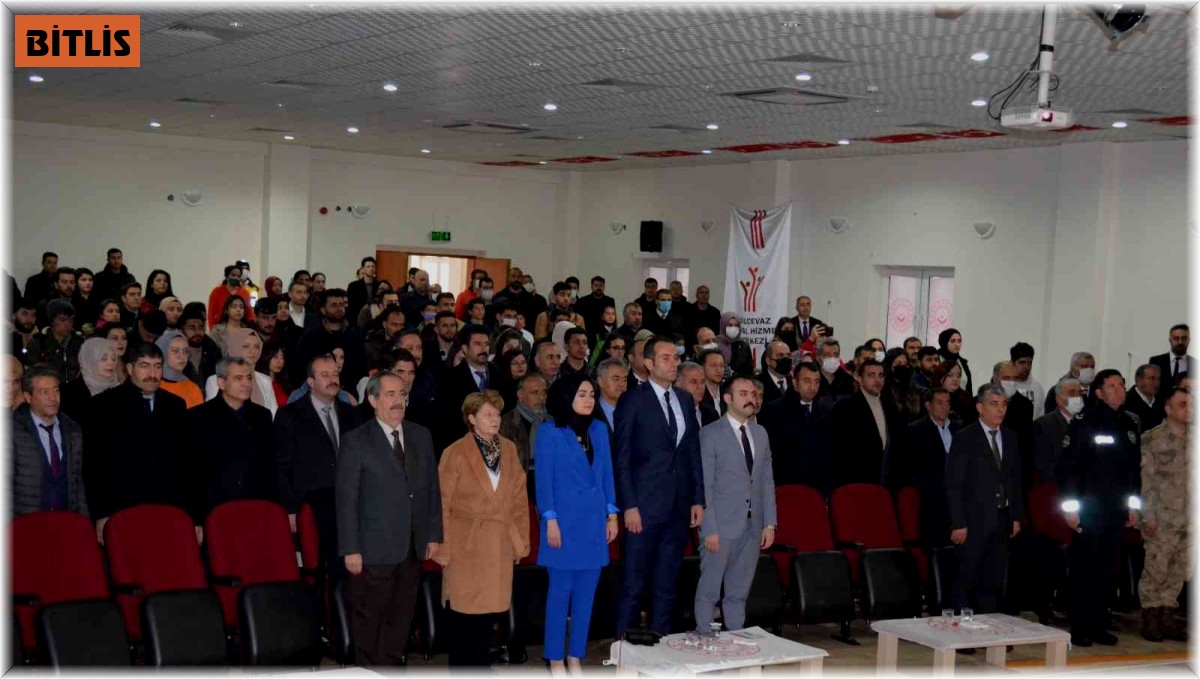 Adilcevaz'da 18 Mart Çanakkale Zaferi ve Şehitleri Anma Günü programı