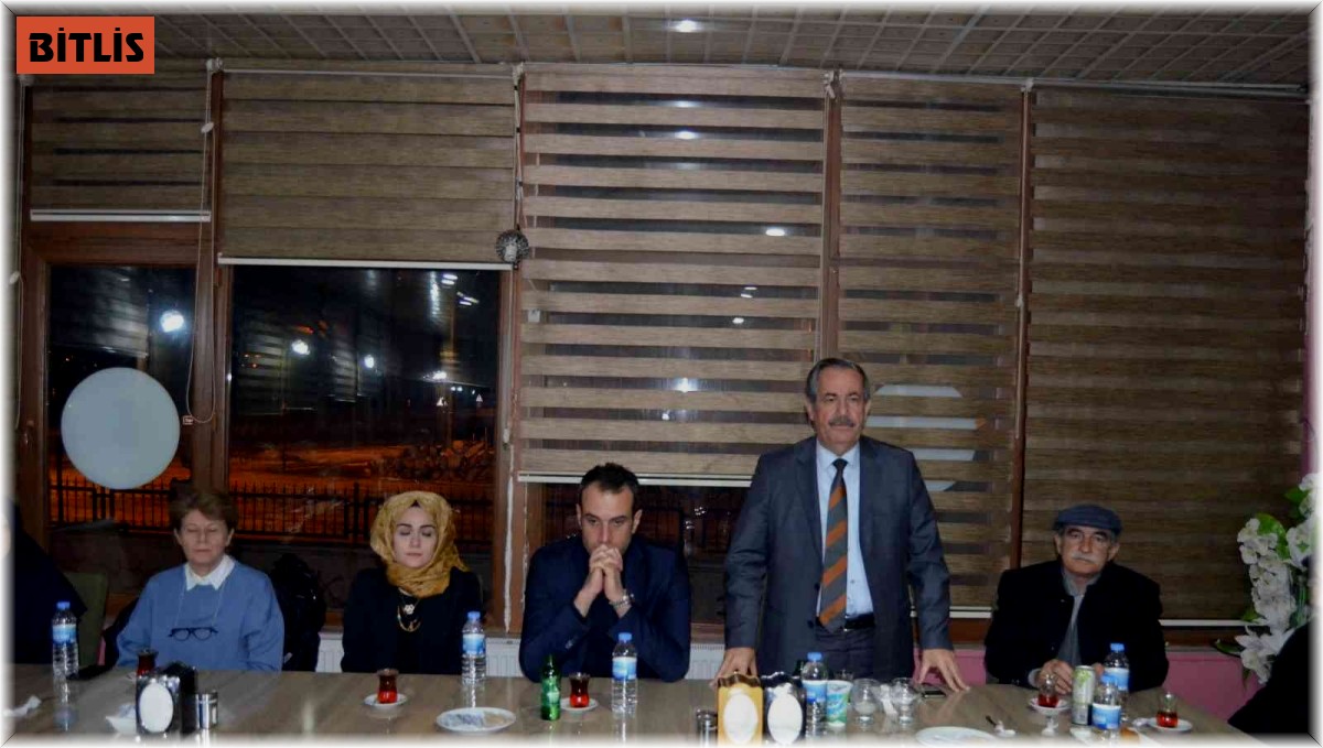 Adilcevaz'da şehit yakınları onuruna yemek verildi