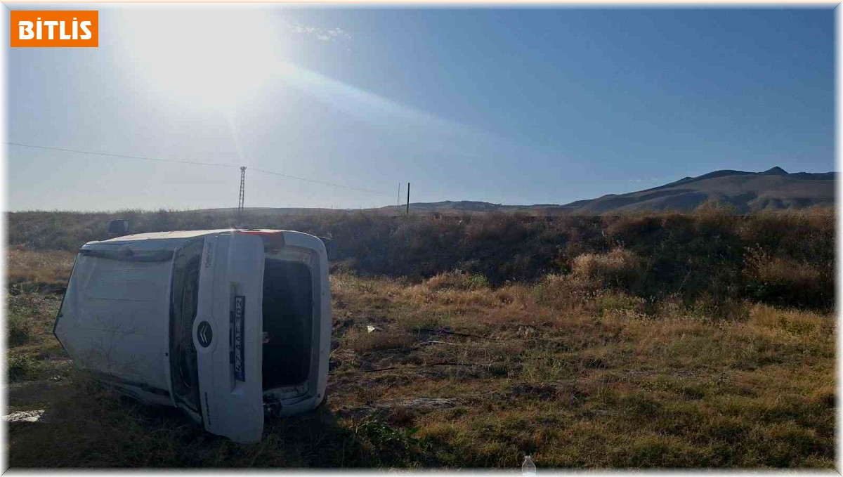 Adilcevaz'da trafik kazası: 1 ölü