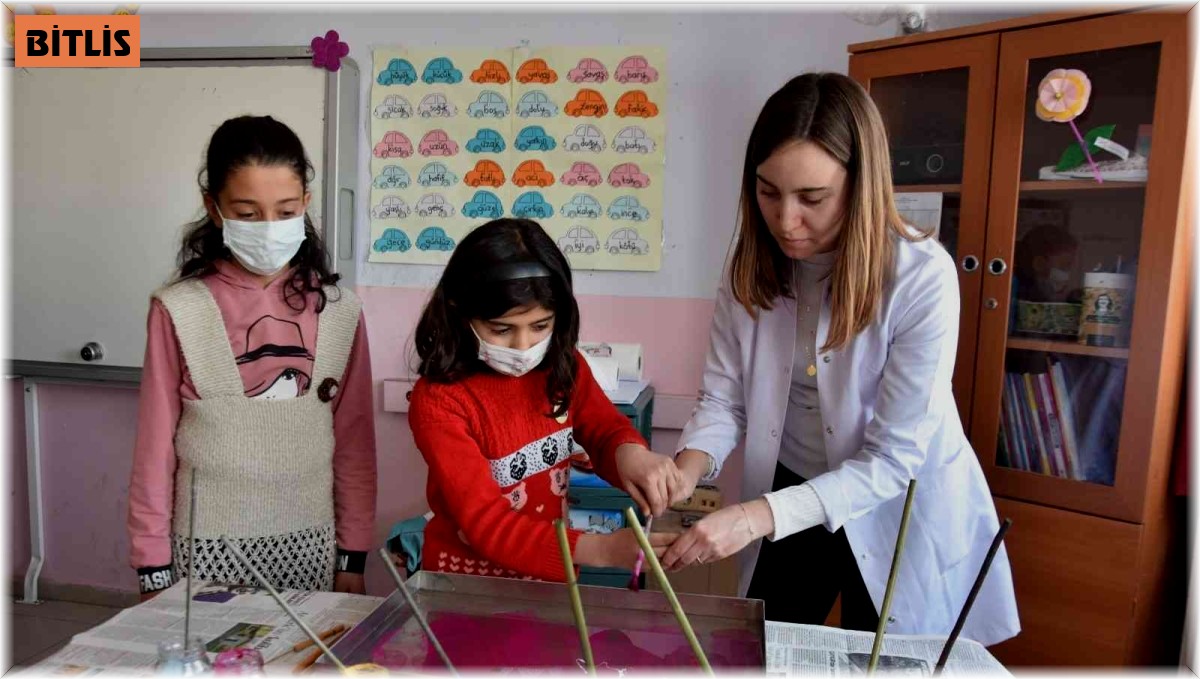 Adilcevaz Kaymakamlığından 'Ebru Sanatı' projesi