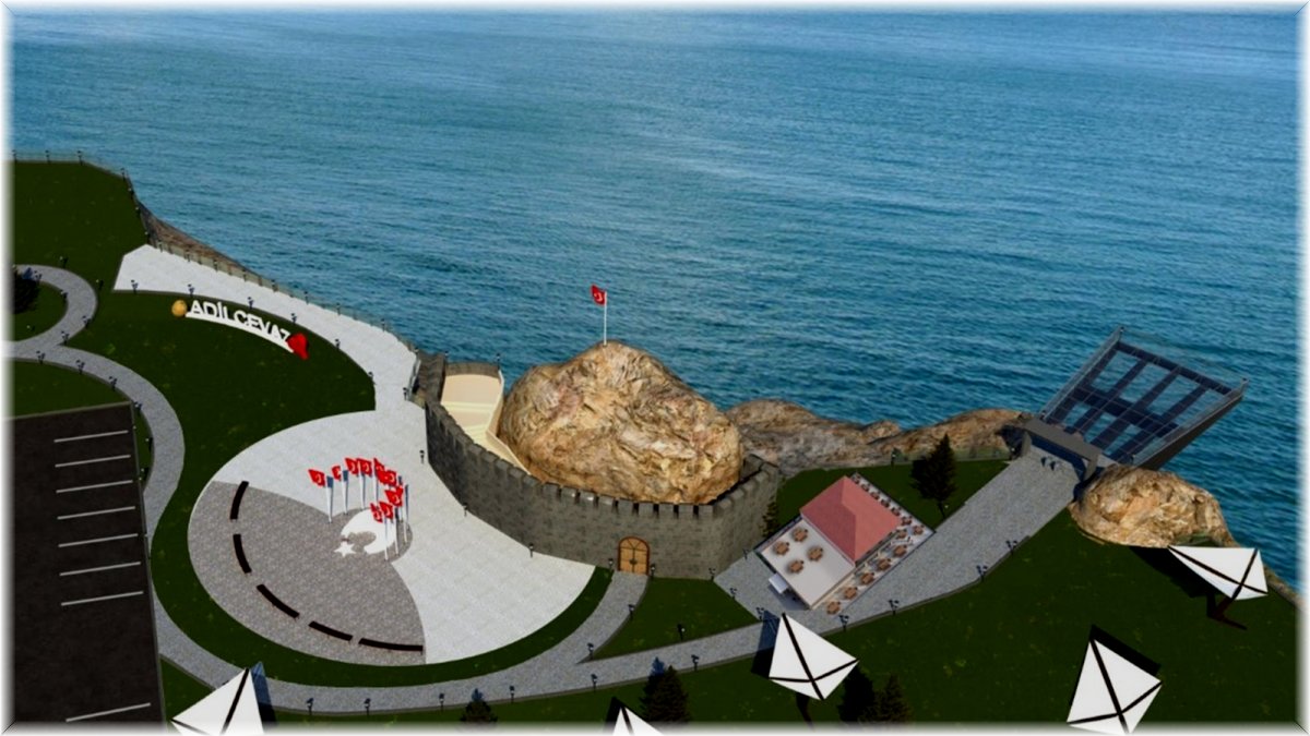 Adilcevaz’da Van Gölü manzaralı seyir terası