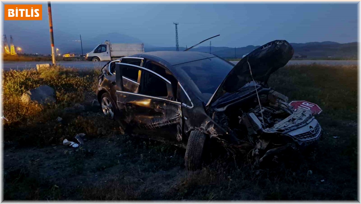 Adilecevaz'da trafik kazası: 1 yaralı