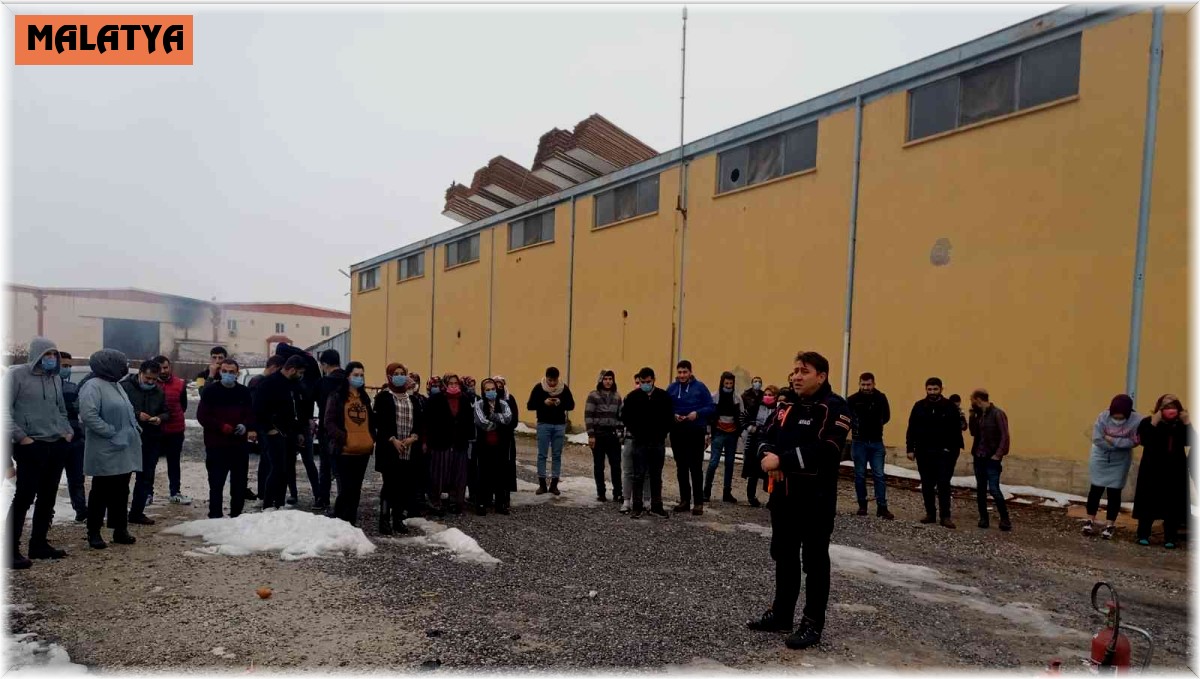 AFAD'dan afet farkındalık tatbikatı