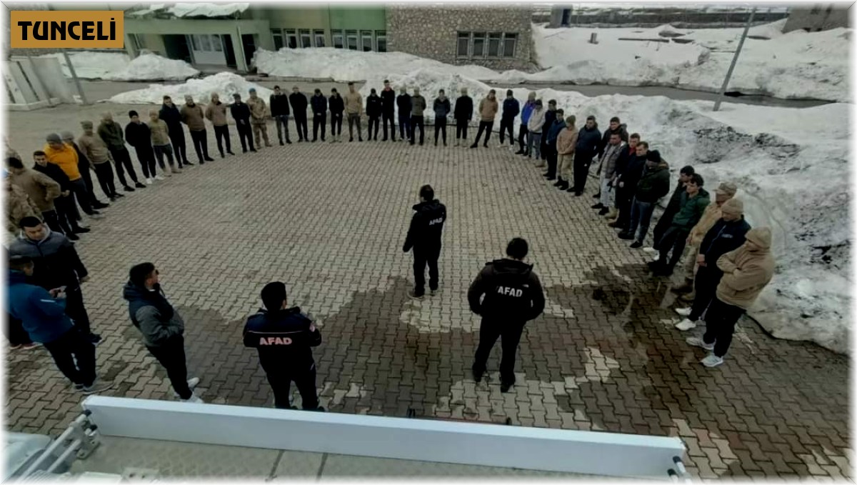 AFAD'dan jandarmaya kurtarma eğitimi