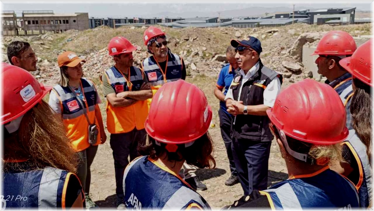 AFAD eğitimleri devam ediyor