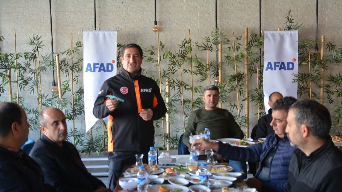 AFAD gazetecilerle bir araya geldi