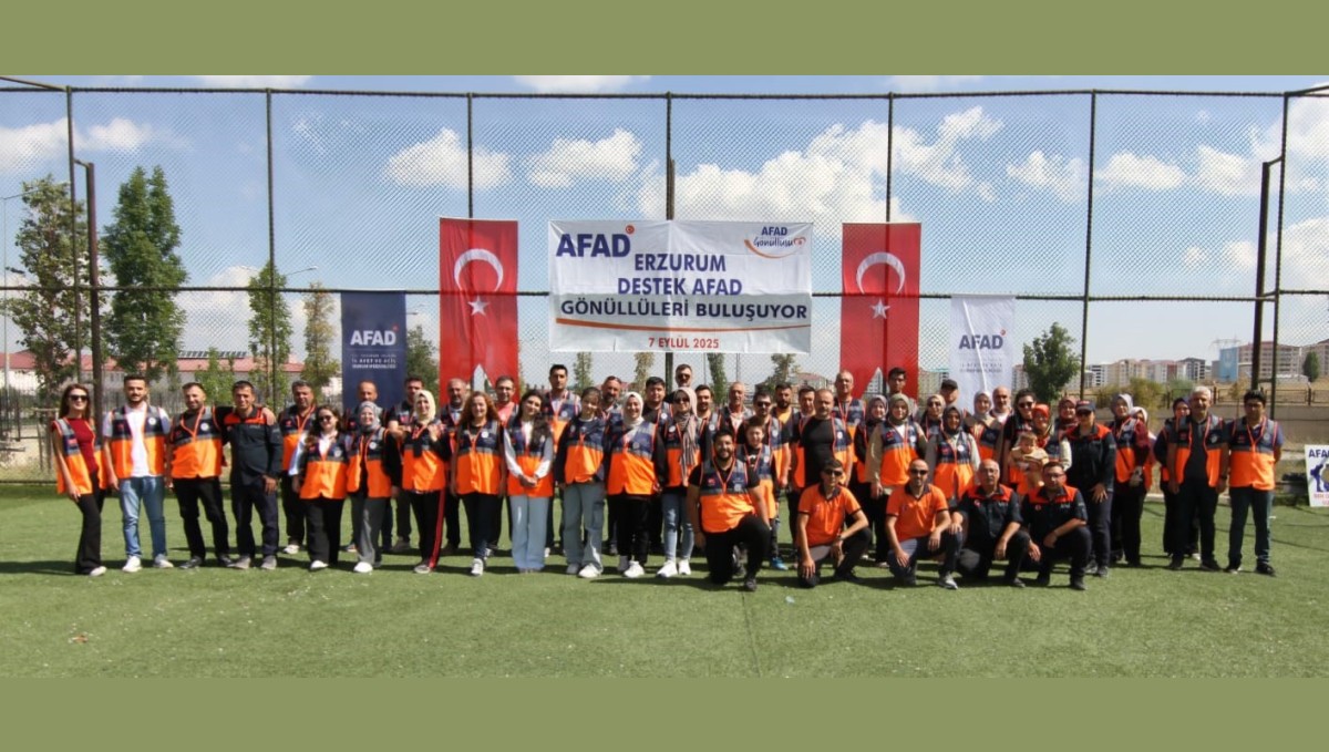 AFAD gönüllüleri gönüllerince eğlendi