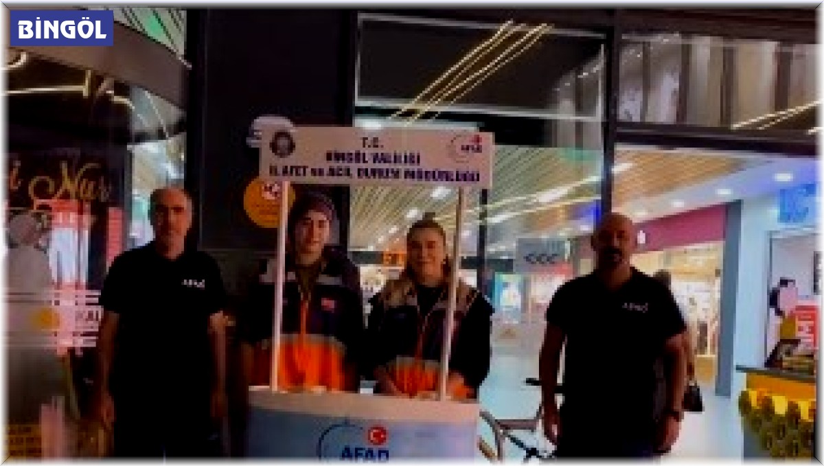 AFAD, vatandaşları bilgilendirdi