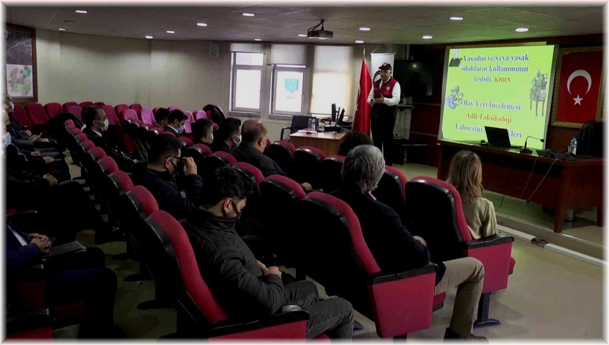 Afet Kriminal İnceleme (AKİ) personeli eğitimleri sürüyor