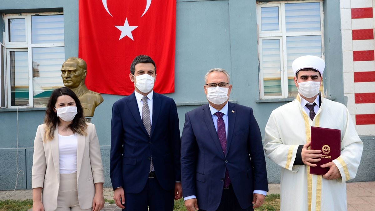 Afganistanlı hükümlü Manevi Rehberlik Birimi'nin ilk hafızı oldu