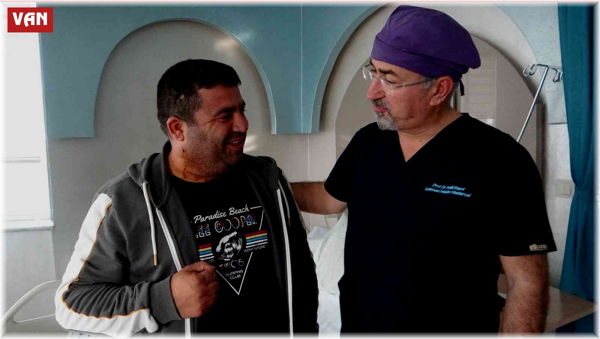 Afyonkarahisarlı hasta Van'da sağlığına kavuştu