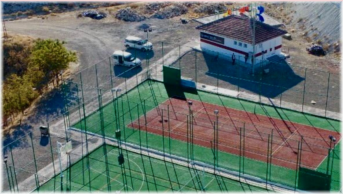 Ağın'da spor tesisleri yenilendi