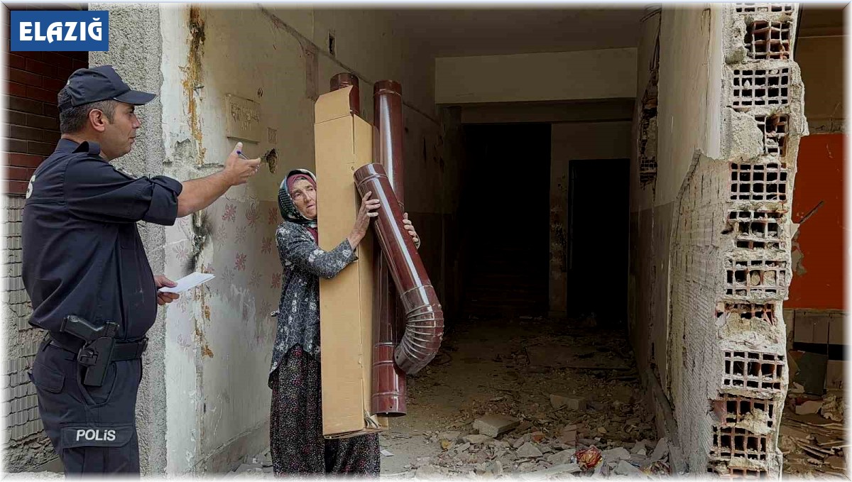 Ağır hasarlı binada ekipleri harekete geçiren anons: İntihar girişimi için gittiler gerçek bambaşka çıktı