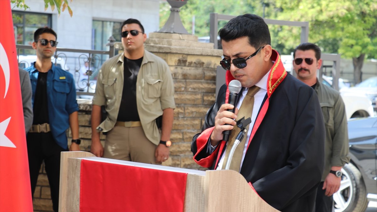 Ağrı Adliyesinde yeni adli yıl açılışı: Vali Mustafa Koç'tan adalet vurgusu