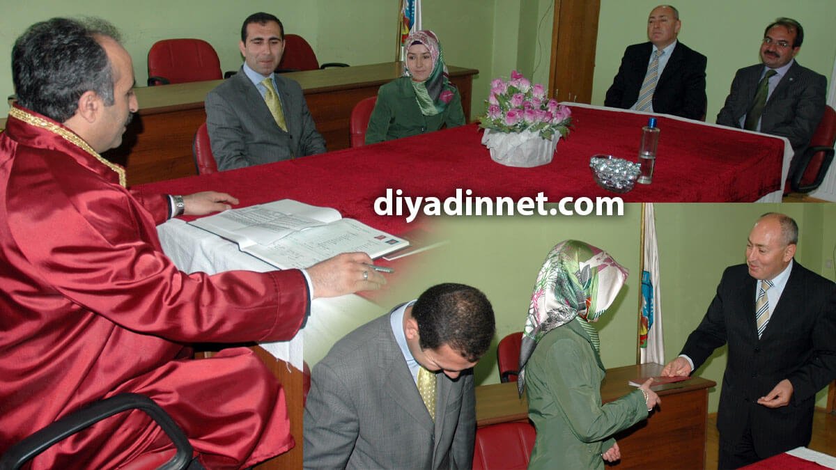 Ağrı Belediye Başkanı Hasan Arslan ilk nikahını kıydı