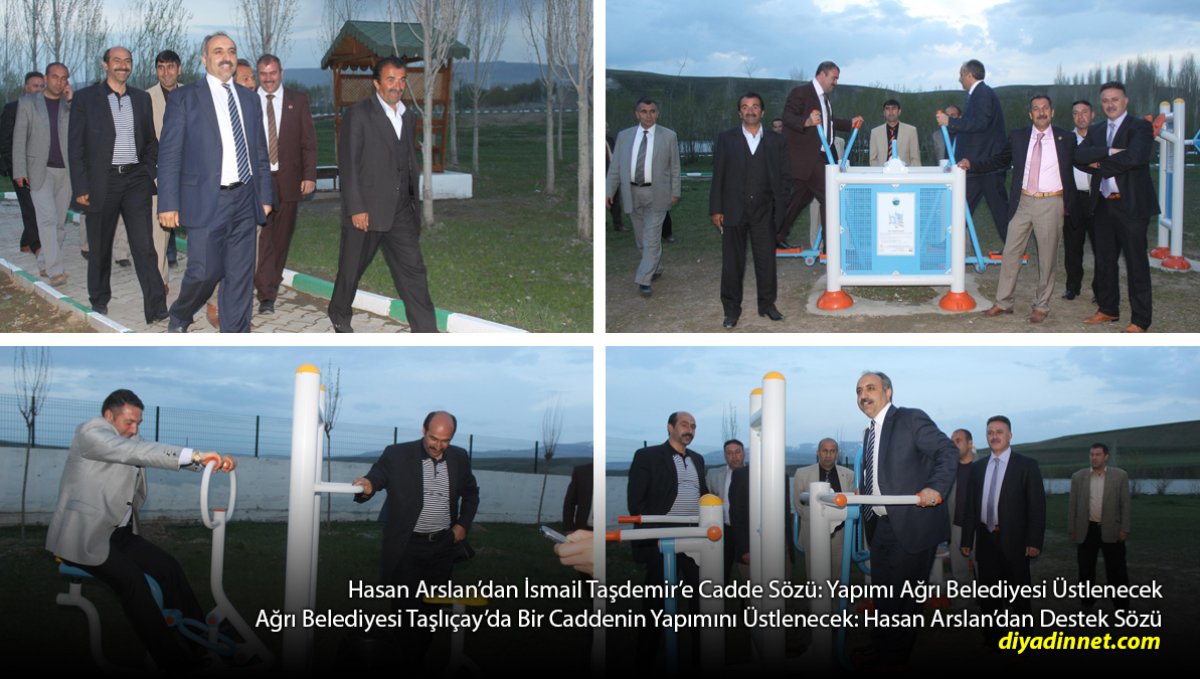 Ağrı Belediyesi Taşlıçay'da Bir Caddenin Yapımını Üstlenecek: Hasan Arslan'dan Destek Sözü