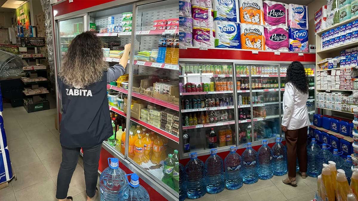 Ağrı Belediyesi Zabıta Ekiplerinden Market Denetimi