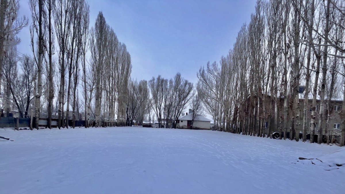 Ağrı, beyaz örtüsüyle göz kamaştırdı