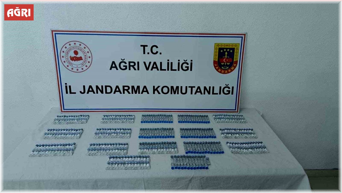 Ağrı'da 1 milyon 681 bin lira değerinde botoks ele geçirildi