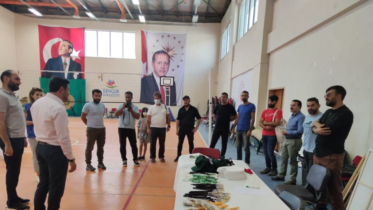 Ağrı'da "15 sanatçı 15 Eser" çalışması için start verildi