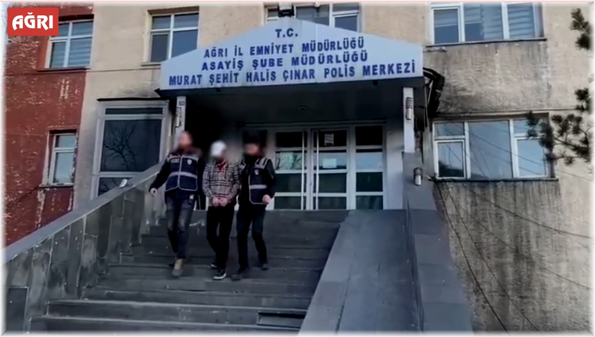 Ağrı'da 16 yıl hapis cezasıyla aranan şahıs yakalandı