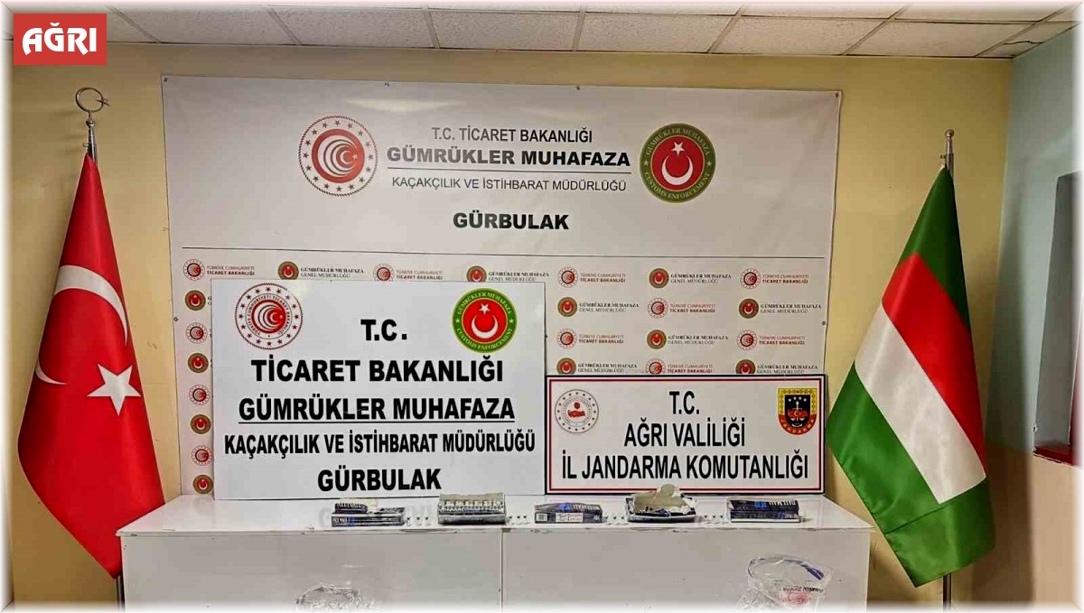 Ağrı'da 2 milyon 750 bin lira değerinde botoks ilacı ele geçirildi