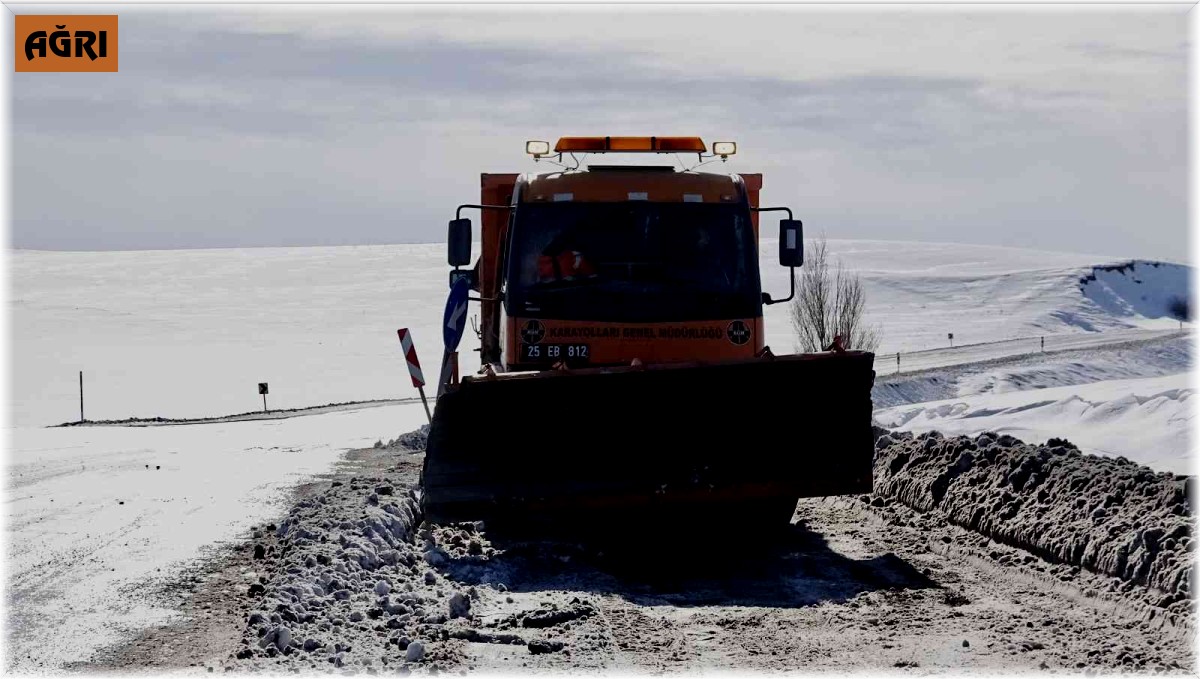 Ağrı'da 207 köy yolu kar nedeniyle ulaşıma kapandı