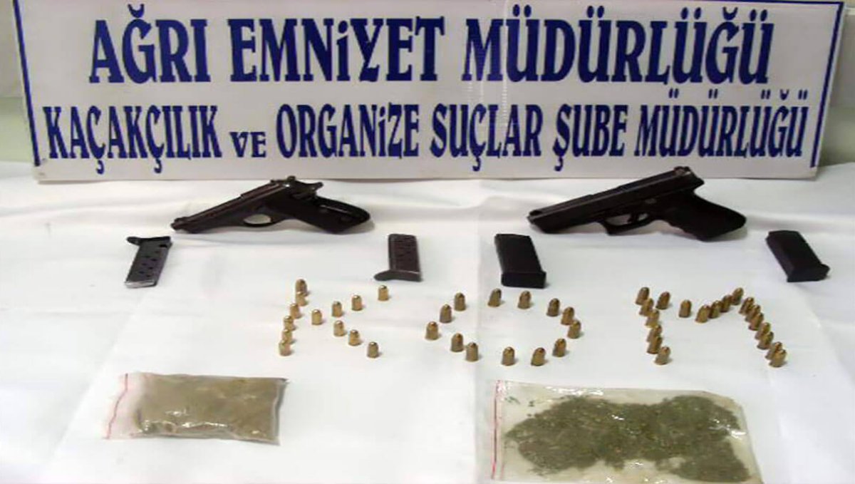 Ağrı'da 21 Adrese Eş Zamanlı Uyuşturucu Operasyonu: 13 Tutuklama