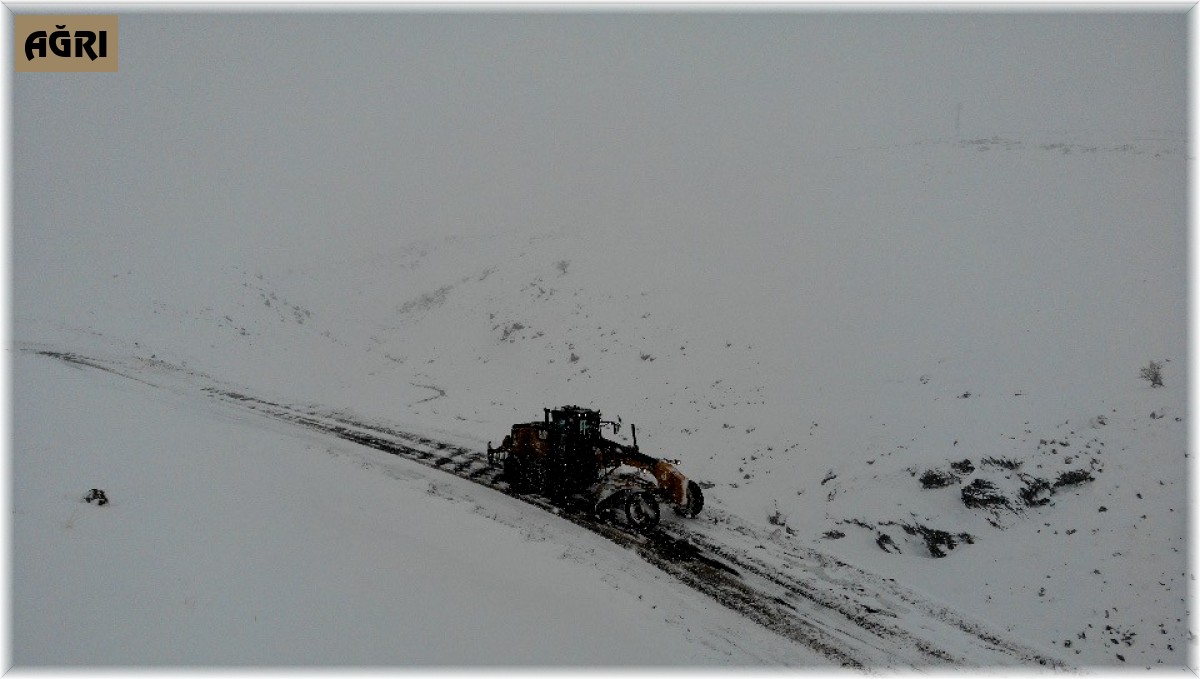 Ağrı'da 237 köy yolu kar nedeniyle ulaşıma kapandı