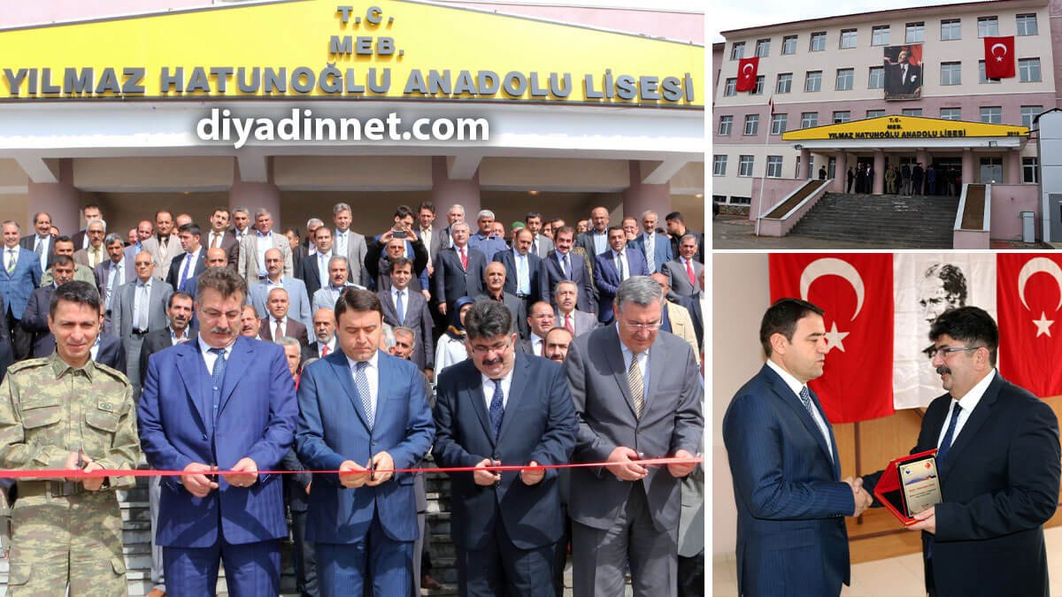 Ağrı'da 24 Derslikli Yılmaz Hatunoğlu Anadolu Lisesi 750 Öğrenci Kapasitesiyle Açıldı