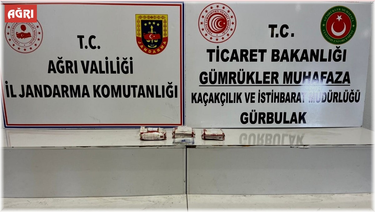 Ağrı'da 2,4 kilo metamfetamin ele geçirildi