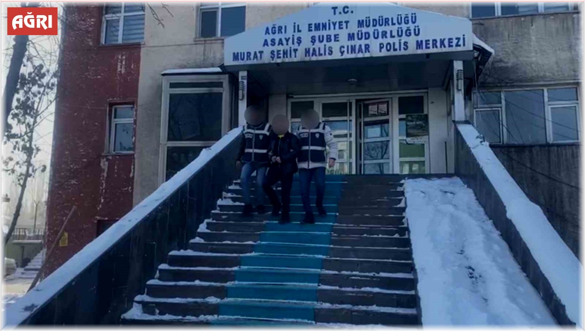 Ağrı'da 24 yıl cezası olan şahıs yakalandı