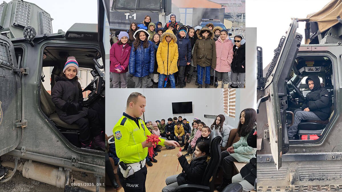 Ağrı'da 26 Öğrenciye Güvenlik Eğitimi: Polislik Mesleği Tanıtıldı