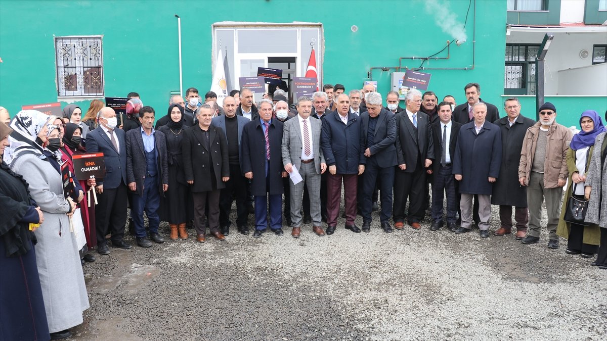 Ağrı 'da 28 Şubat sürecine tepki