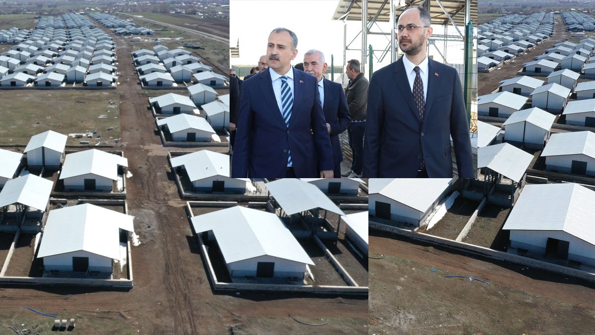 Ağrı'da 307 ahırlık modern hayvancılık merkezinde sona gelindi