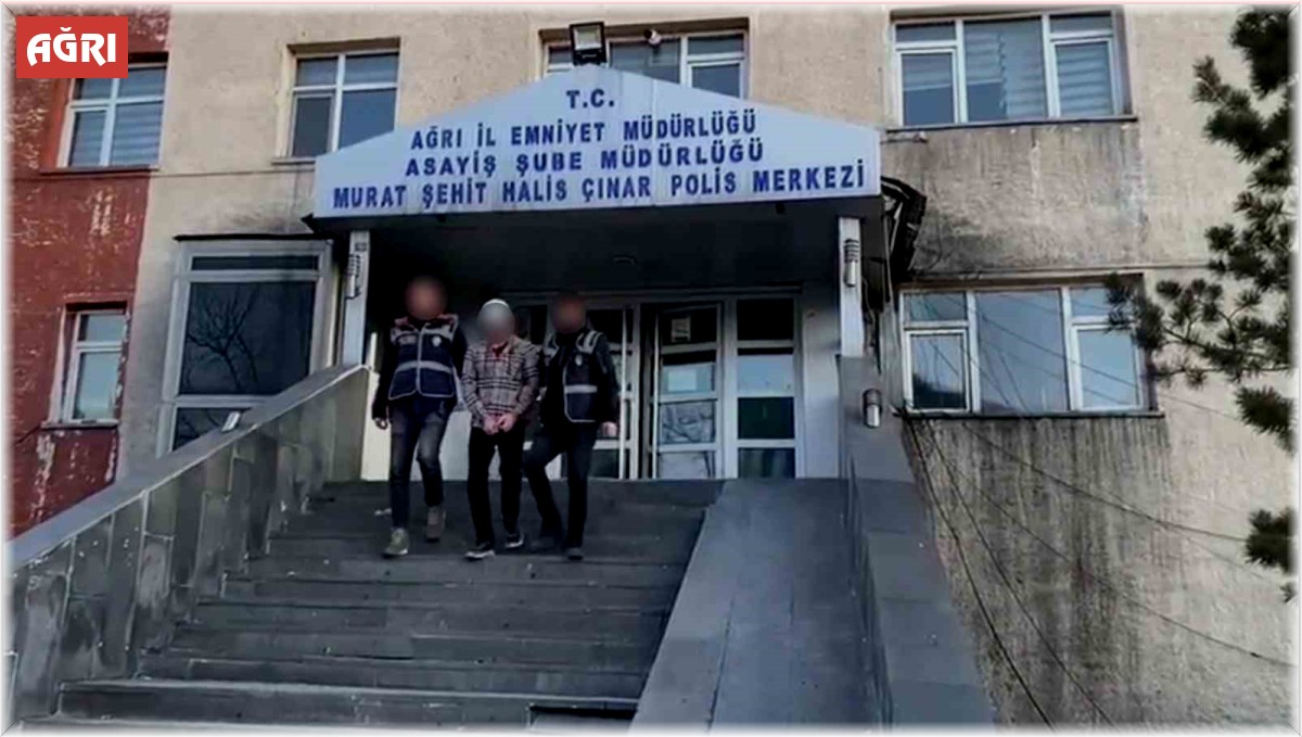Ağrı'da 32 yıl cezası olan firarı yakalandı